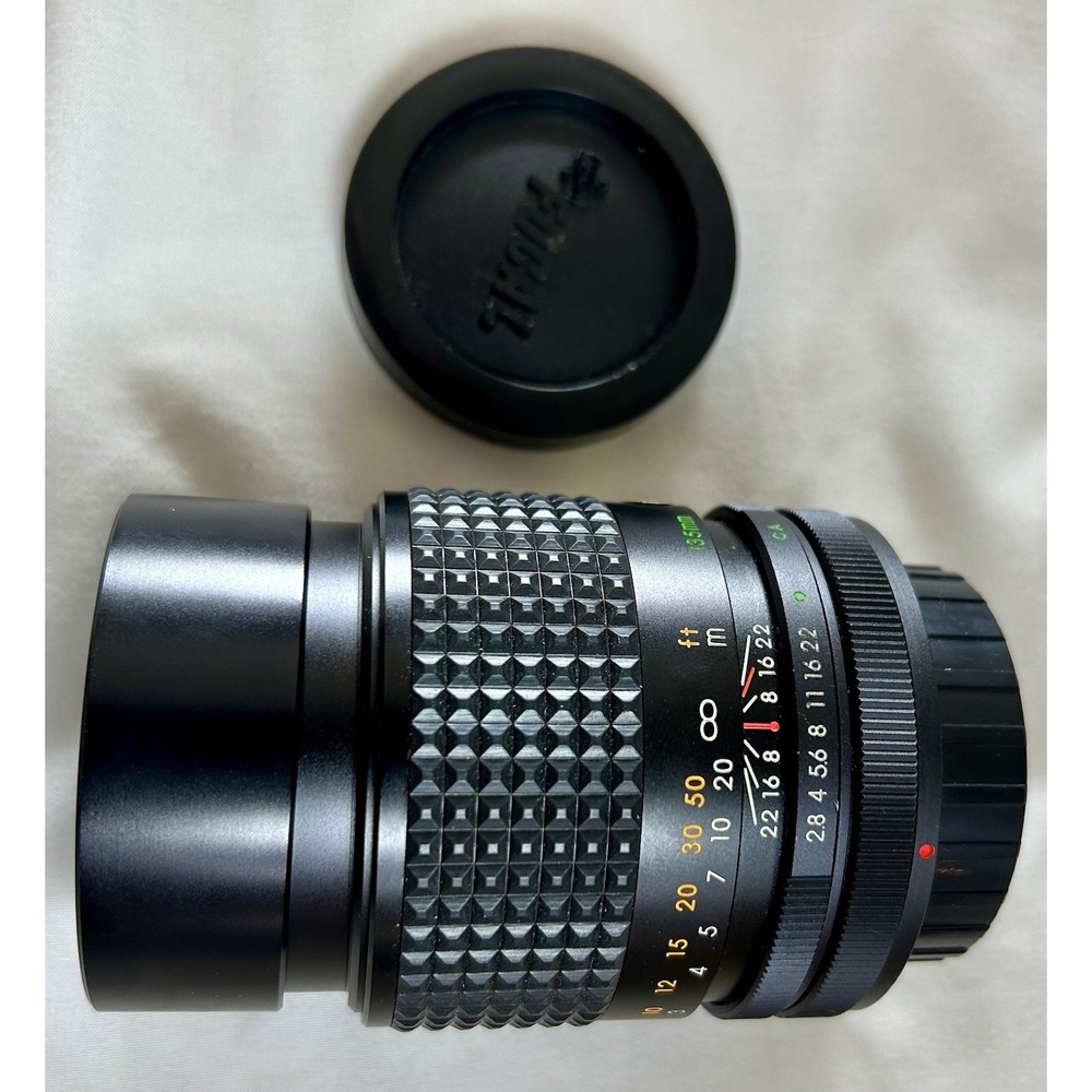 Focal Canon FD 135mm f/2.8 Vintage Portrait Lens – Tested Working – Original Box